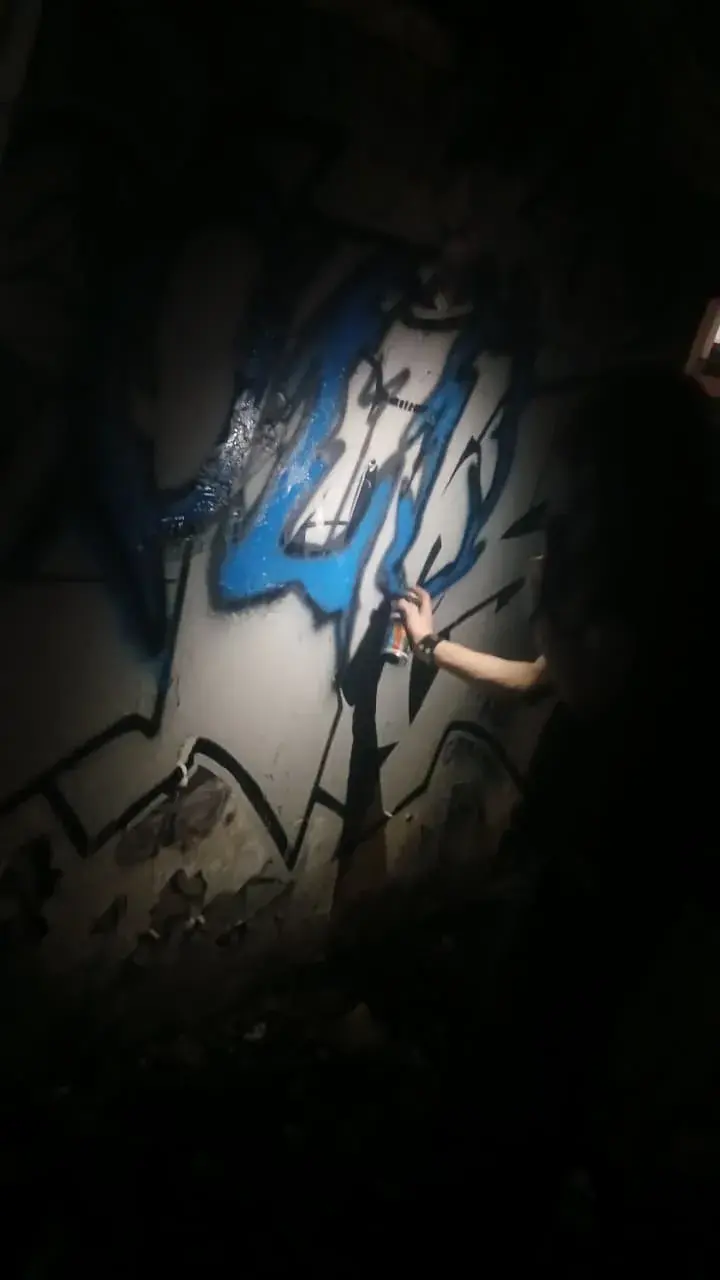 OLDUST GRAFITI EN PROCESO